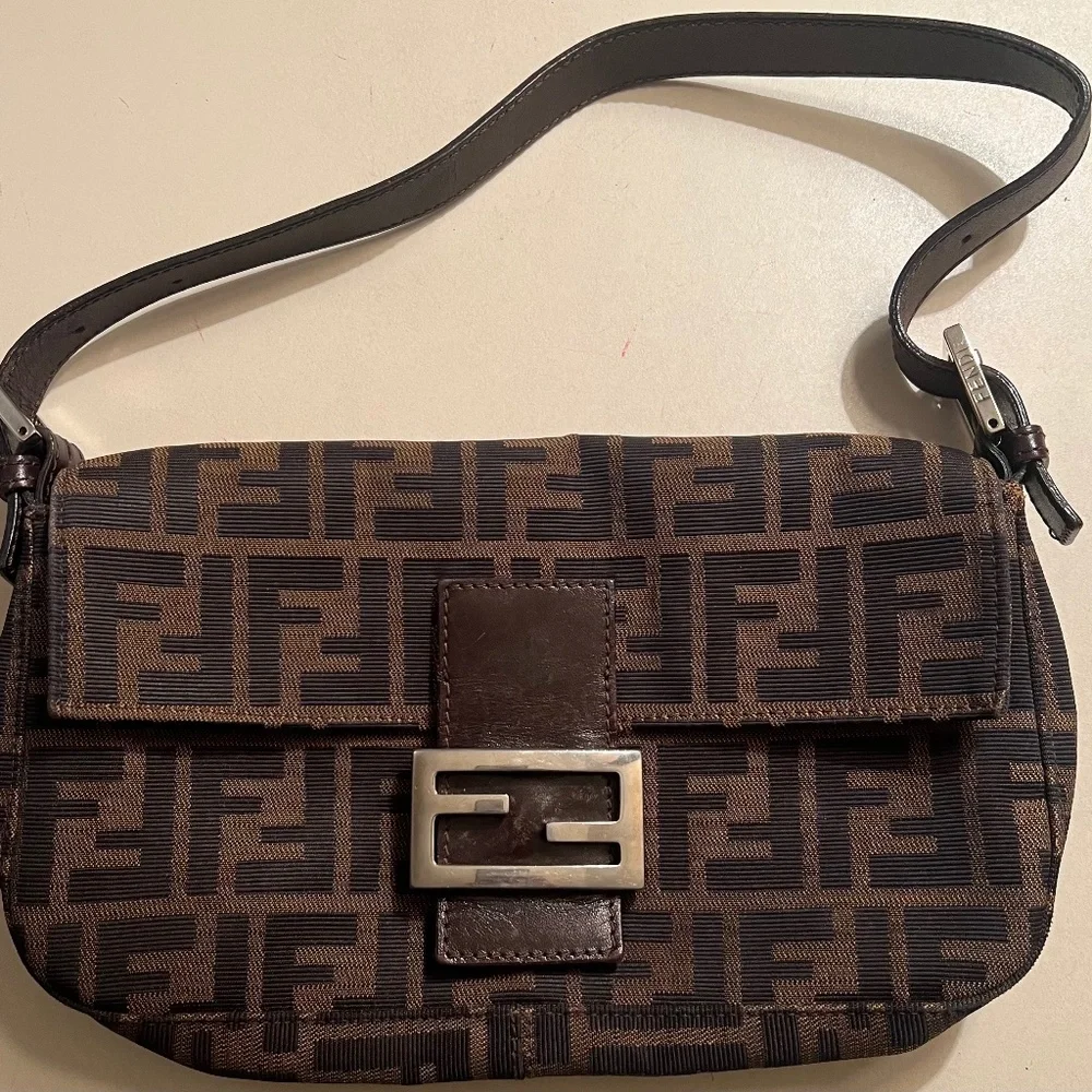 Vintage Fendi small shoulder purse - Picture 1 of 3